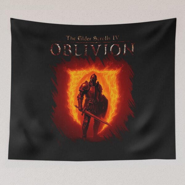 Item preview, The Elder Scrollss Oblivions Remastered Logo designed and sold by ReefNight.