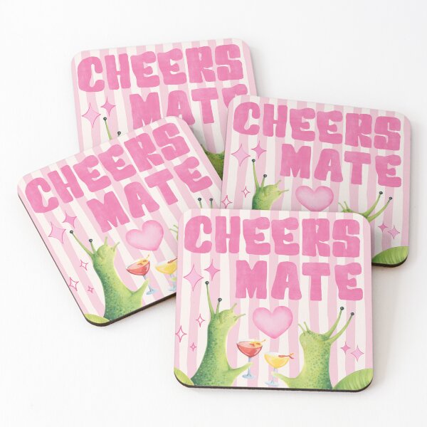 Item preview, Funny Snail Cocktail Cheers Mate Art designed and sold by Seillean Daisy Society.