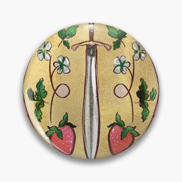 Item preview, Croquette Strawberry Sword in Pink Lemonaid designed and sold by ArtistEmFae.