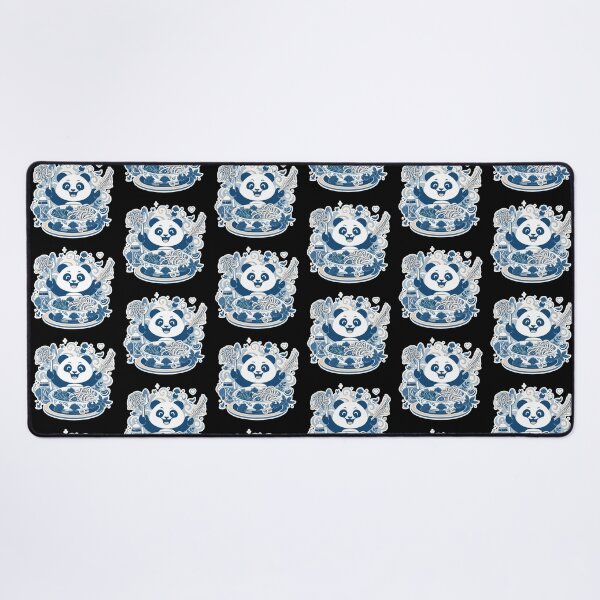 Item preview, Cute Kawaii Panda Eating Ramen Noodles designed and sold by M3A Art.