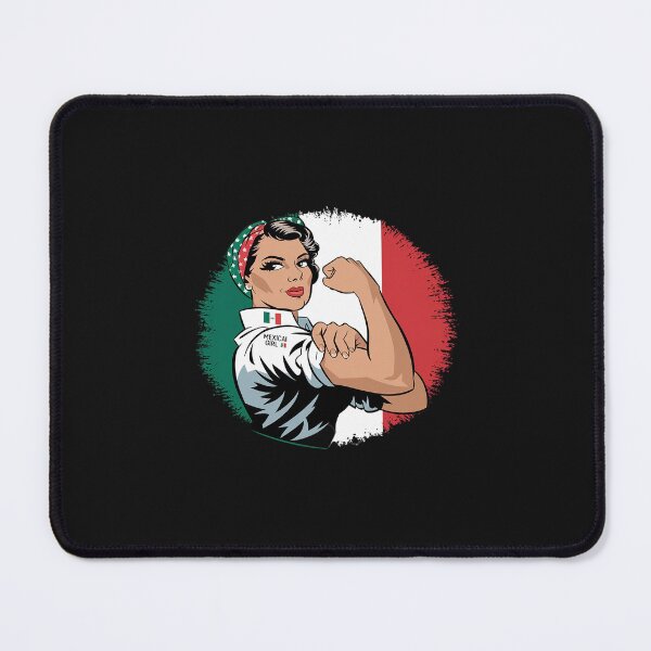Item preview, Womens Mexican Girl Mujer Rosie Riveter Cinco De Mayo Fiesta Women designed and sold by ReefNight.