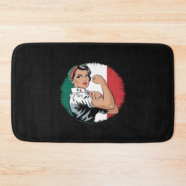 Item preview, Womens Mexican Girl Mujer Rosie Riveter Cinco De Mayo Fiesta Women designed and sold by ReefNight.