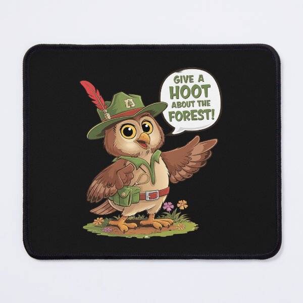 Item preview, Woodsy Owl Give a Hoot About the Forest Arbor Day Earth Day designed and sold by ReefNight.