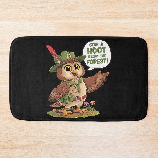 Item preview, Woodsy Owl Give a Hoot About the Forest Arbor Day Earth Day designed and sold by ReefNight.