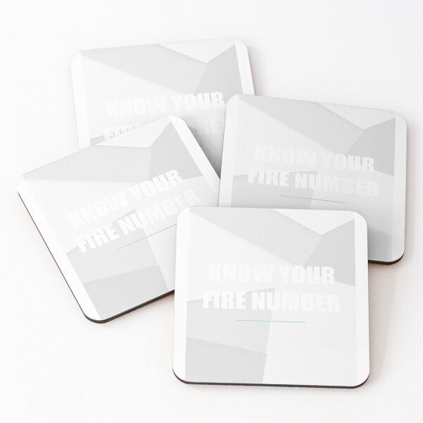 Item preview, Know Your Fire Number designed and sold by WeAllFeltThat.