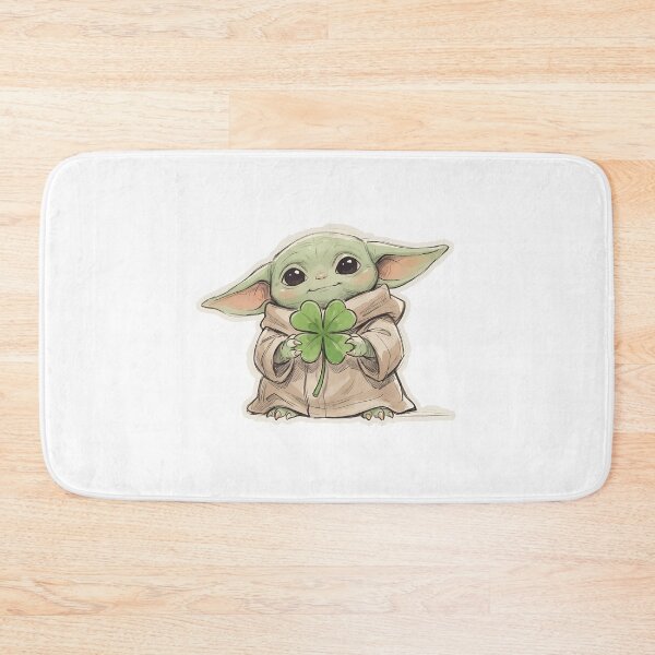 Item preview, BABY YODA CLOVER designed and sold by LIS AND MELIVERSO.
