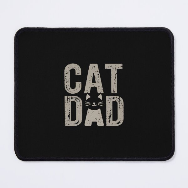 Item preview, Worlds Best cat dad ever vintage cat dad father day men designed and sold by ReefNight.