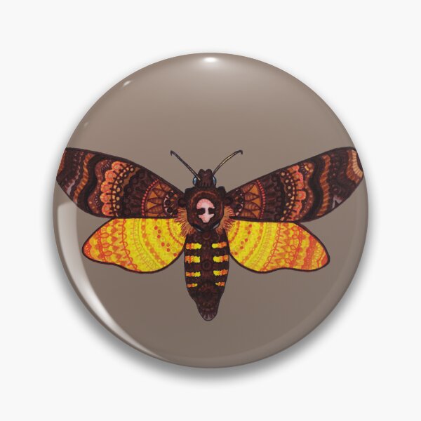 Item preview, Colorful Deaths Head Hawkmoth Mandala designed and sold by GDiEDesigns.