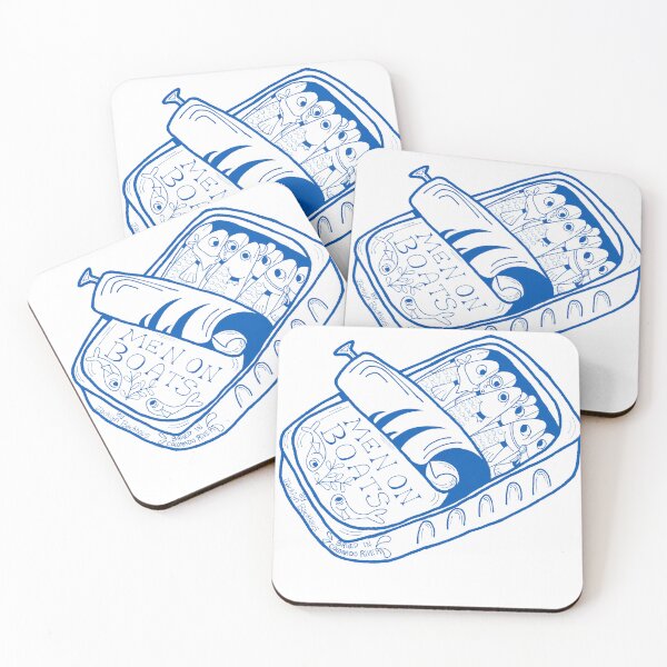Item preview, Fish in Tins On Boats designed and sold by punkrocktricks.