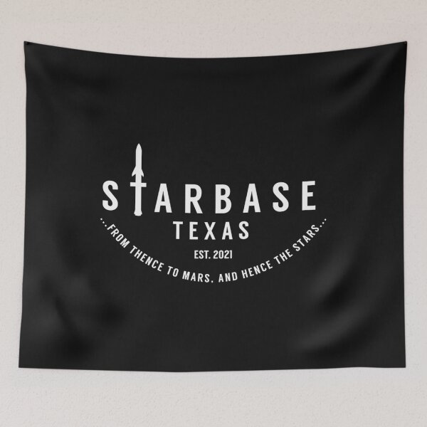 Item preview, Starbase Texass With Starships Sillhouette designed and sold by Ranicholasyy.