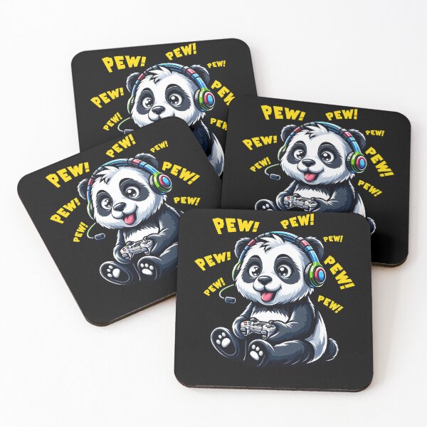Item preview, Funny Panda Gamer Videogame Pew Gaming Zoo Boys Girls Kids designed and sold by rafaeltto.