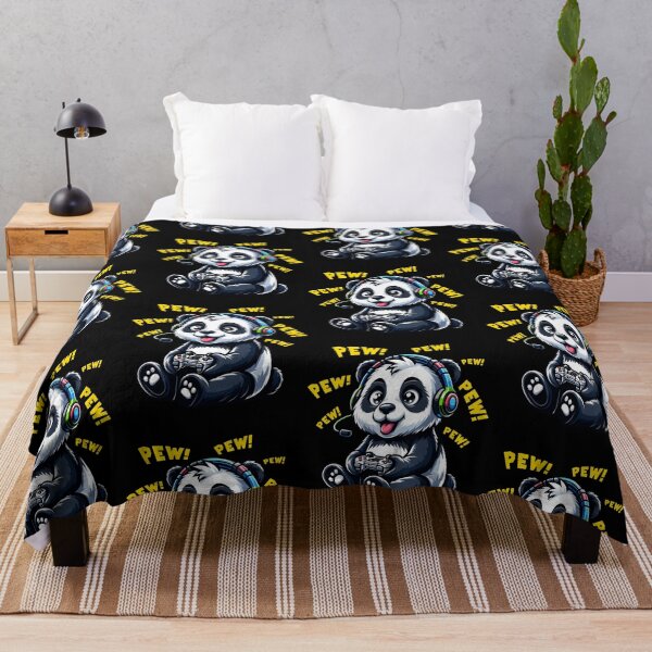 Item preview, Funny Panda Gamer Videogame Pew Gaming Zoo Boys Girls Kids designed and sold by rafaeltto.