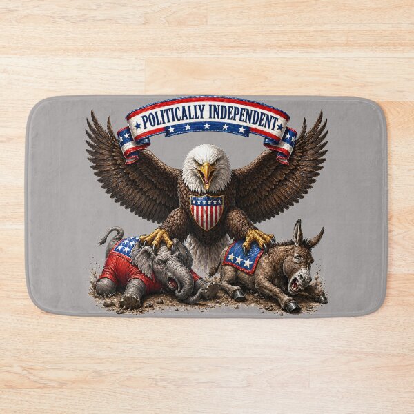 Item preview, Politically Independent Eagle Design. Nonpartisan U.S. Politics Art for Stickers & Home Décor designed and sold by shorethings.