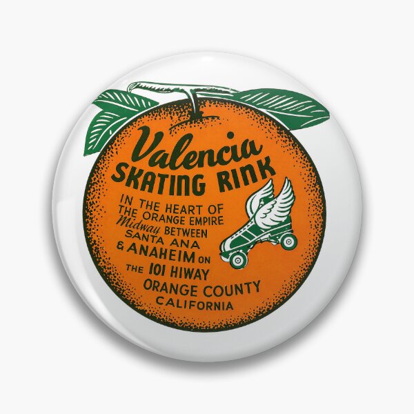 Item preview, Valencia Roller Rink Santa Ana California Roller Skating Rink Sticker Decal Label designed and sold by tislord.