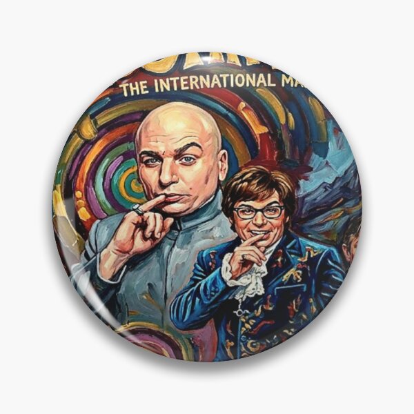 Item preview, Shagadelic Spy: Austin Powers Oil Art Tribute designed and sold by Art's Diner.