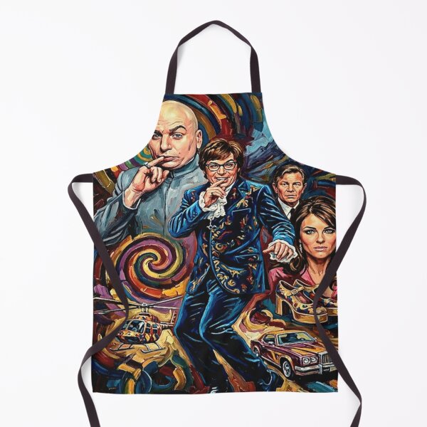 Item preview, Shagadelic Spy: Austin Powers Oil Art Tribute designed and sold by Art's Diner.