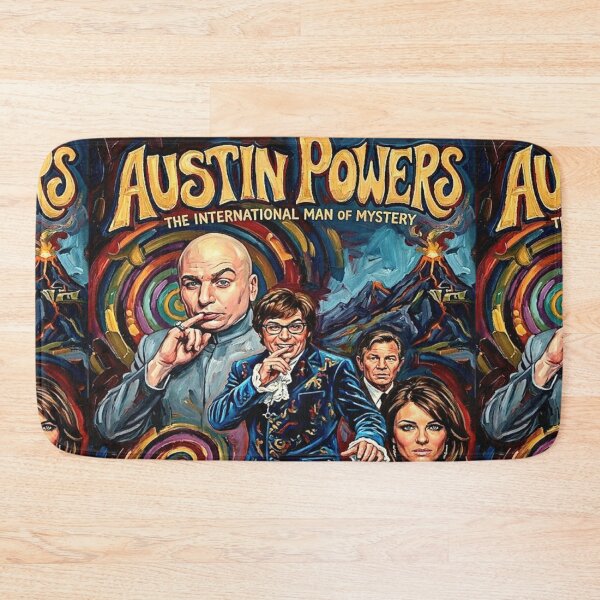 Item preview, Shagadelic Spy: Austin Powers Oil Art Tribute designed and sold by Art's Diner.