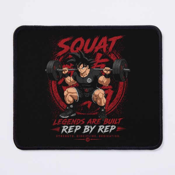 Item preview, Squat Legends –  Powerlifting Saiiiiyan designed and sold by Inner Flame Studio.