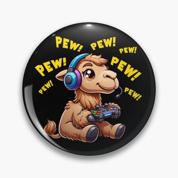 Item preview, Funny Camel Gamer Videogame Pew Gaming Zoo Boys Girls Kids designed and sold by rafaeltto.