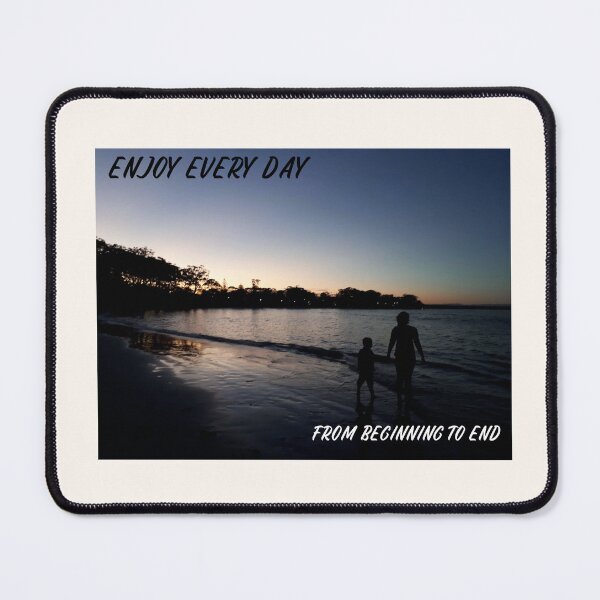 Item preview, Enjoy Every Day From Beginning to End Walk on the Beach at Sunset designed and sold by Massara6.