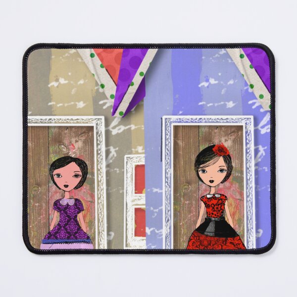 Item preview, Neighbors in the Polka Dot House designed and sold by artbydonyale.