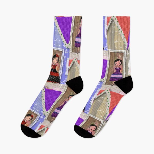 Item preview, Neighbors in the Polka Dot House designed and sold by artbydonyale.