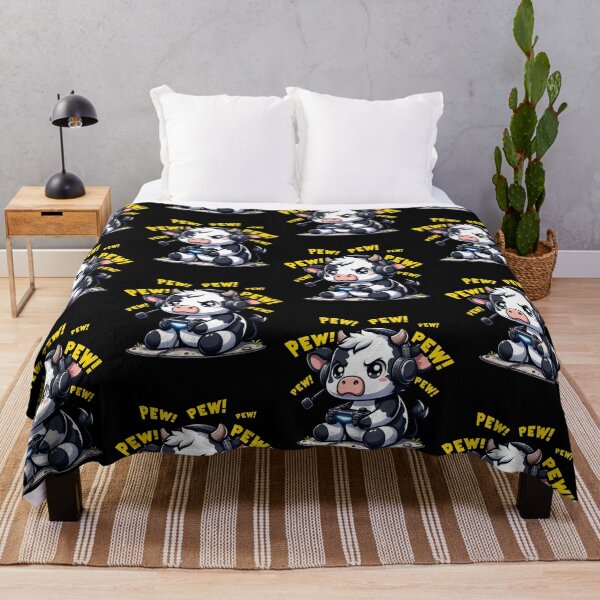 Item preview, Funny Cow Gamer Videogame Pew Gaming Zoo Boys Girls Kids designed and sold by rafaeltto.