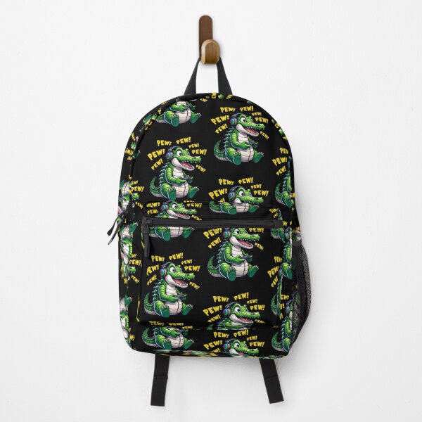Item preview, Funny Crocodile Gamer Videogame Pew Gaming Zoo Boys Girls Kids designed and sold by rafaeltto.