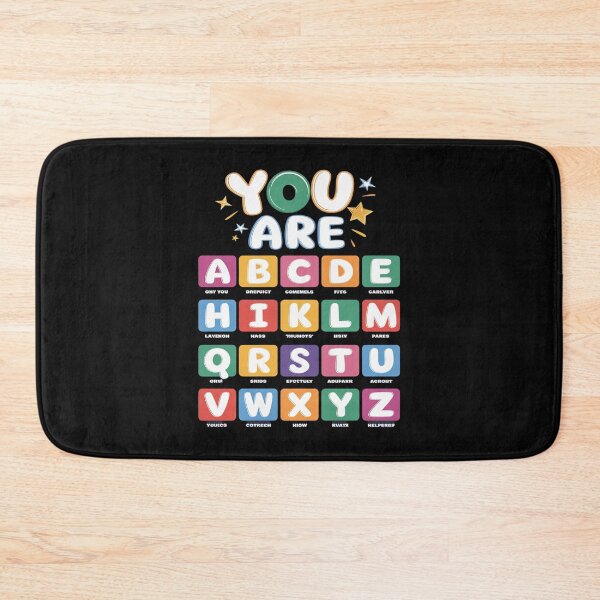 Item preview, You Are Letters Alphabet Learn ABCs Boy Girl Reading Teacher designed and sold by Ranicholasyy.