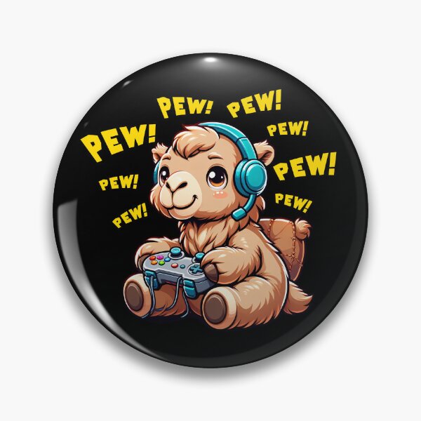 Item preview, Funny Camel Gamer Videogame Pew Gaming Zoo Boys Girls Kids designed and sold by rafaeltto.