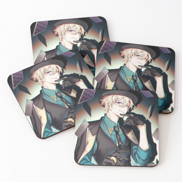 Item preview, Aventurine Honkai Star Rail Magician with Floating Cards designed and sold by TanglenRabbit.