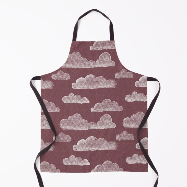 Item preview, Dreamtime Clouds Watercolor Pattern - Wine + Snow designed and sold by Irene Estelle.