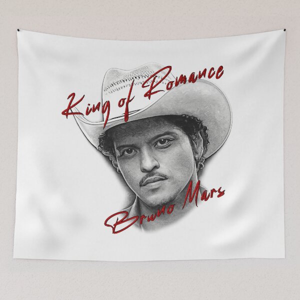 Item preview, Bruno Mars King of Romance Cowboy Portrait designed and sold by eonvisuals.