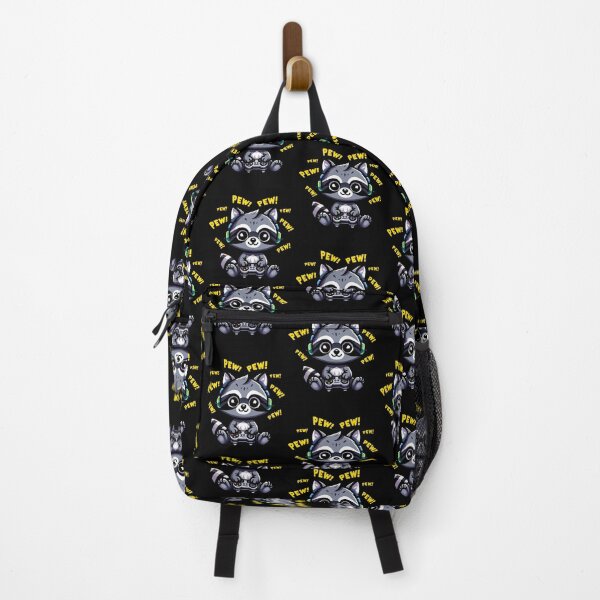 Item preview, Funny Raccoon Gamer Videogame Pew Gaming Zoo Boys Girls Kids designed and sold by rafaeltto.
