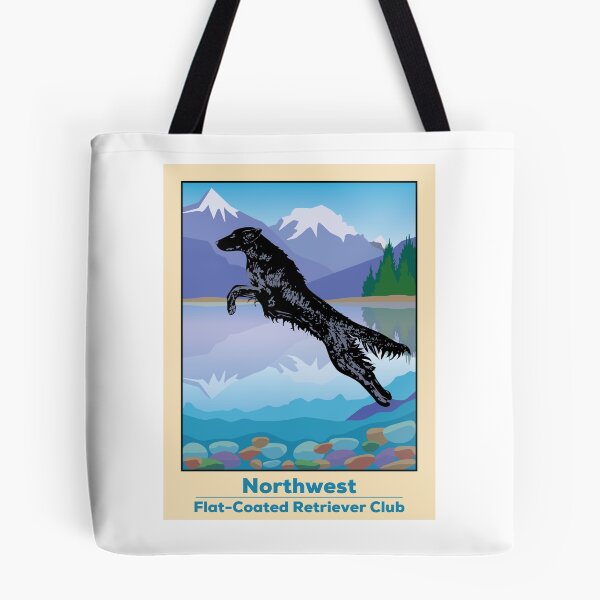 Item preview, Northwest Flat coated retriever club full logo designed and sold by Northwest Flatcoated Retrievers Club.