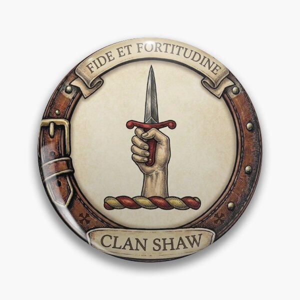 Item preview, Clan Shaw Crest designed and sold by BagTown Clans.