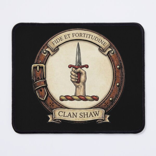 Item preview, Clan Shaw Crest designed and sold by BagTown Clans.