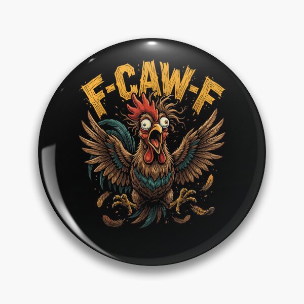 Item preview, F Caw F Funny Rooster Sarcastic Meme designed and sold by Juansustait.