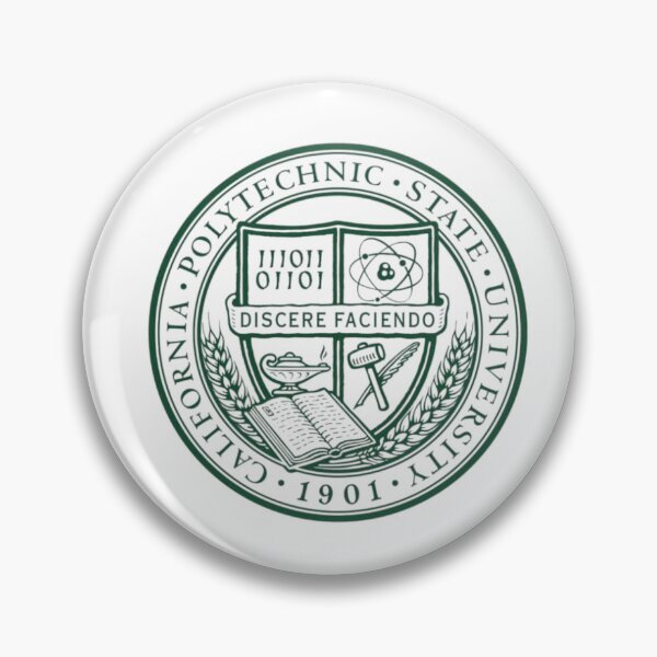 Item preview, California Polytechnic University Crest designed and sold by pin3tree603.