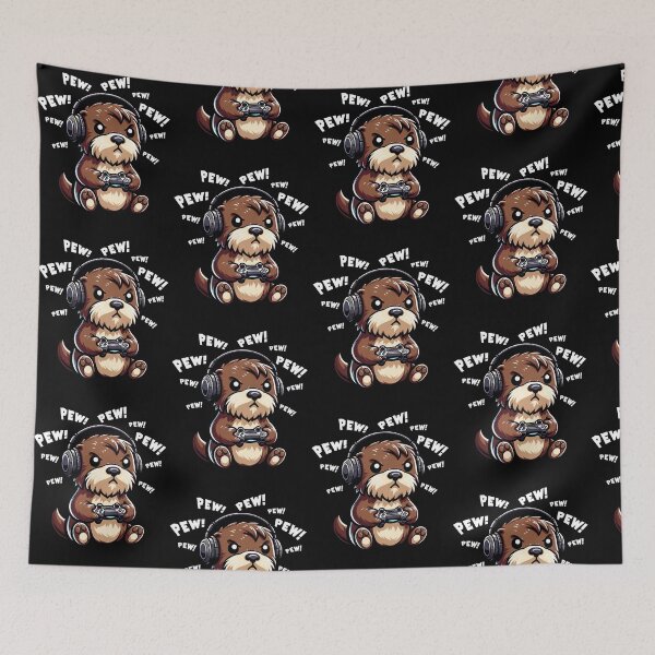 Item preview, Funny Otter Gamer Videogame Pew Gaming Zoo Boys Girls Kids designed and sold by rafaeltto.