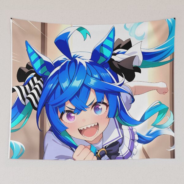 Item preview, Twin Turbo Uma Musume Pretty Derby Hallway Rush designed and sold by TanglenRabbit.