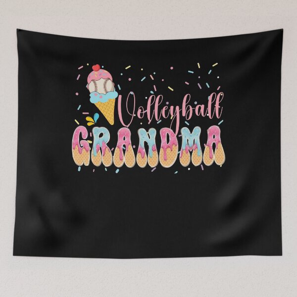 Item preview, Volleyball Grandma Ice Cream Cute Graphic designed and sold by TinaMDedrick.