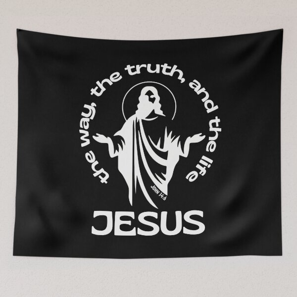 Item preview, JESUS - the way, the truth, and the life designed and sold by threadsjam.