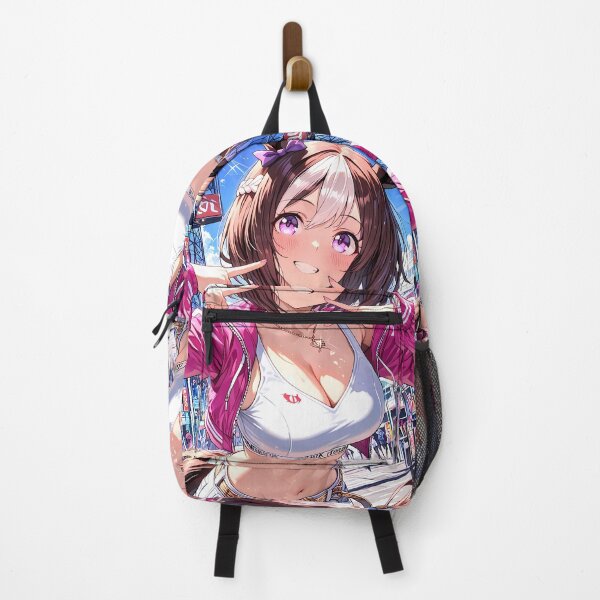 Item preview, Special Week Uma Musume City Pop Smile Pink Jacket designed and sold by TanglenRabbit.