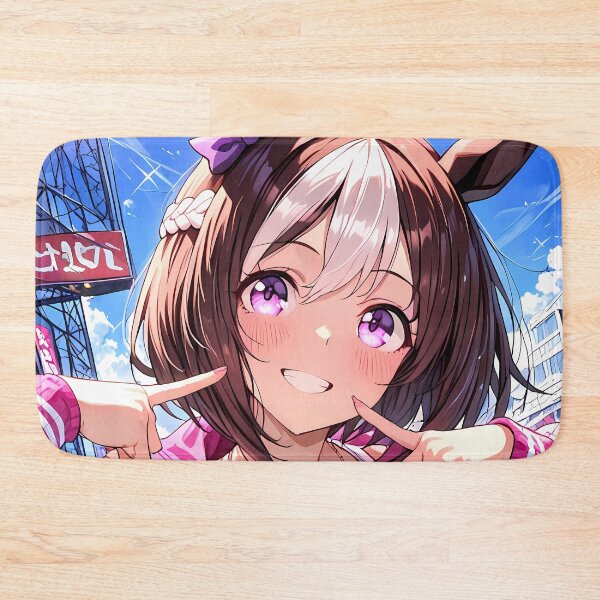 Item preview, Special Week Uma Musume City Pop Smile Pink Jacket designed and sold by TanglenRabbit.