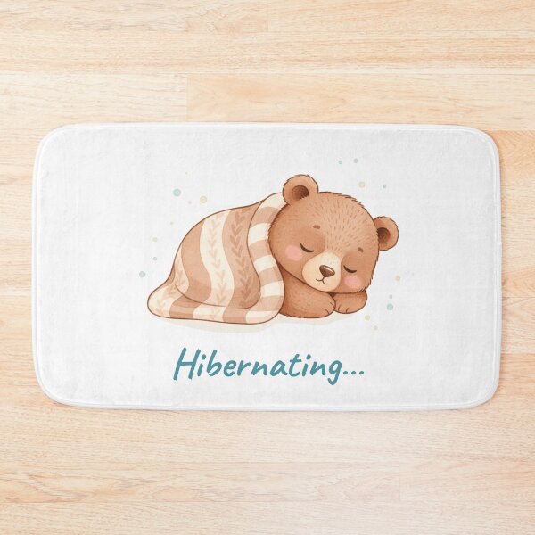 Item preview, Sleeping Bear Hibernating Soft Days Series designed and sold by HumTumMe.