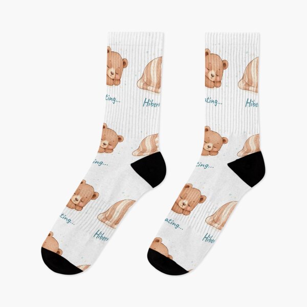 Item preview, Sleeping Bear Hibernating Soft Days Series designed and sold by HumTumMe.