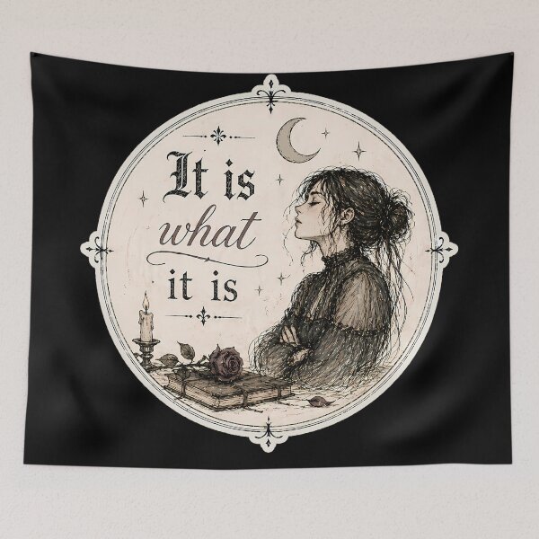 Item preview, GOTHIC GIRL IT IS WHAT IT IS designed and sold by gothelis.