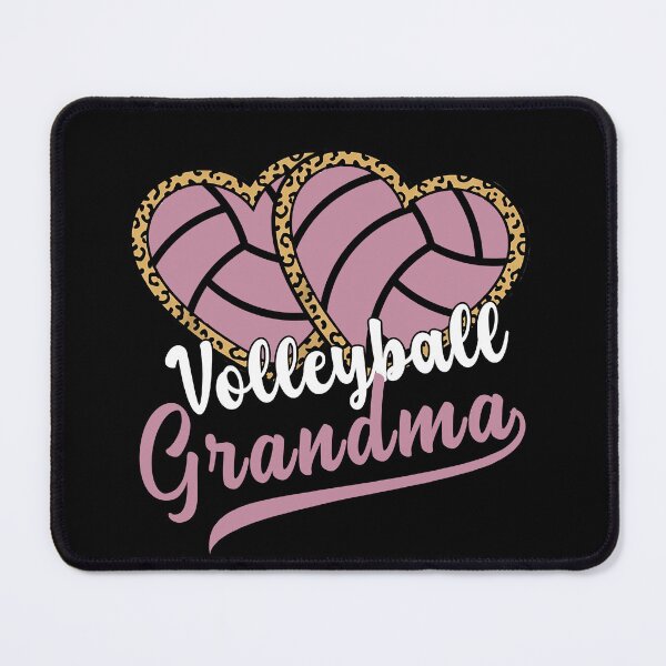 Item preview, Volleyball Grandma Heart Leopard Graphic designed and sold by TinaMDedrick.
