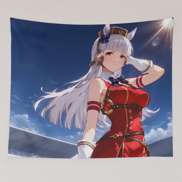 Item preview, Gold Ship Uma Musume Sunny Stadium Champion Spirit designed and sold by TanglenRabbit.